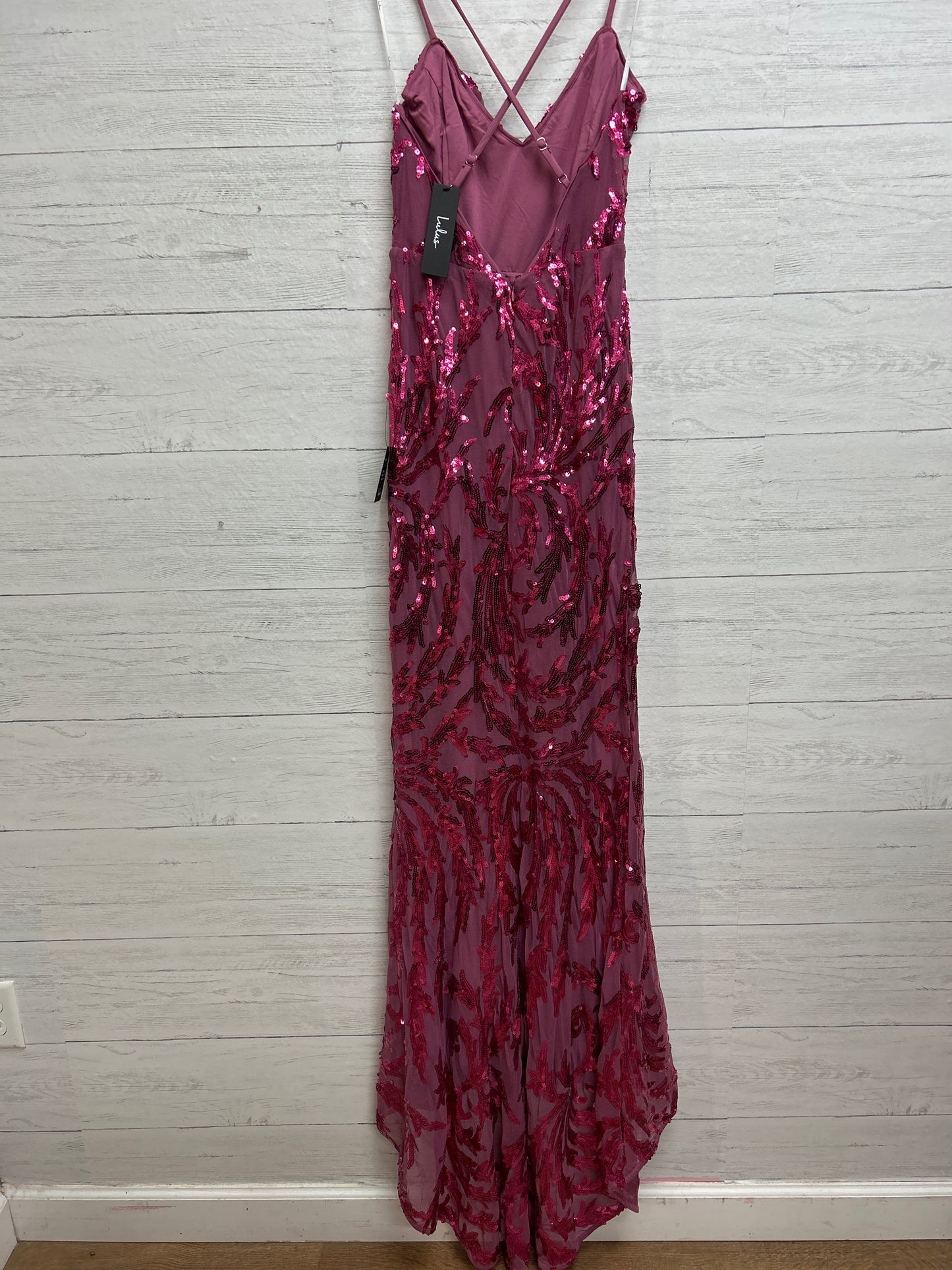 Size M Lulus Pink Gown