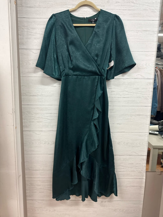 Size M Lulus Green Gown