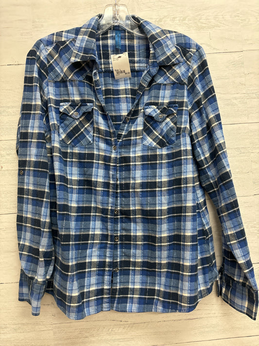 Size L Falls Creek Blue Shirt