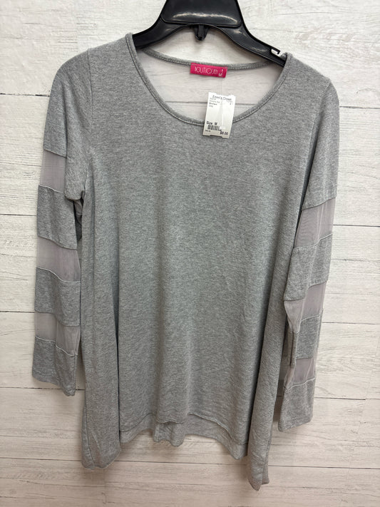 Size M Boutique Grey Womens Shirt
