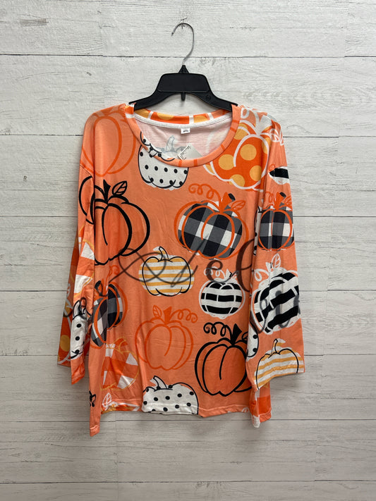 Size 4X N/A Orange Shirt