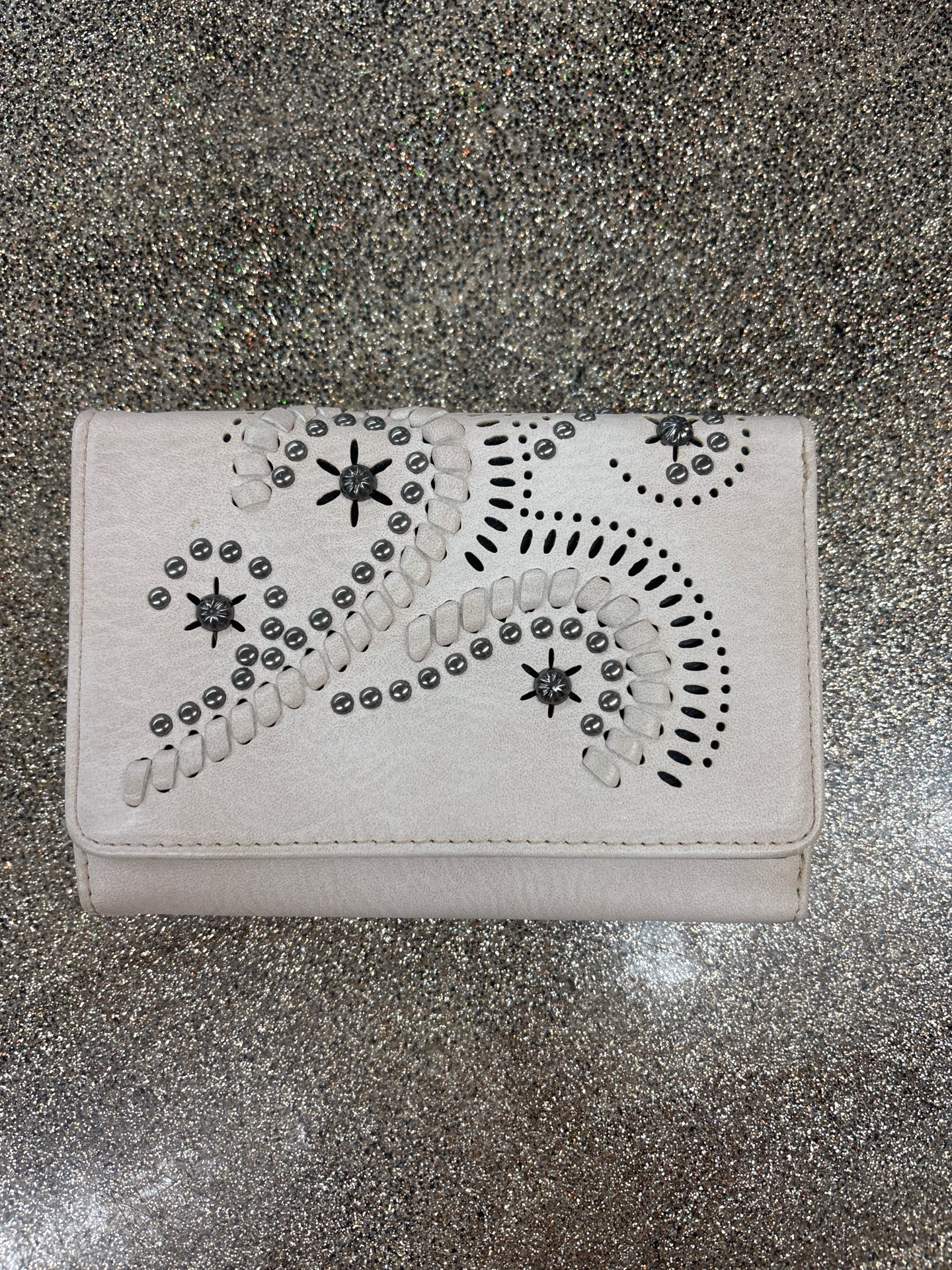 AMERICAN BLING Off White Purse