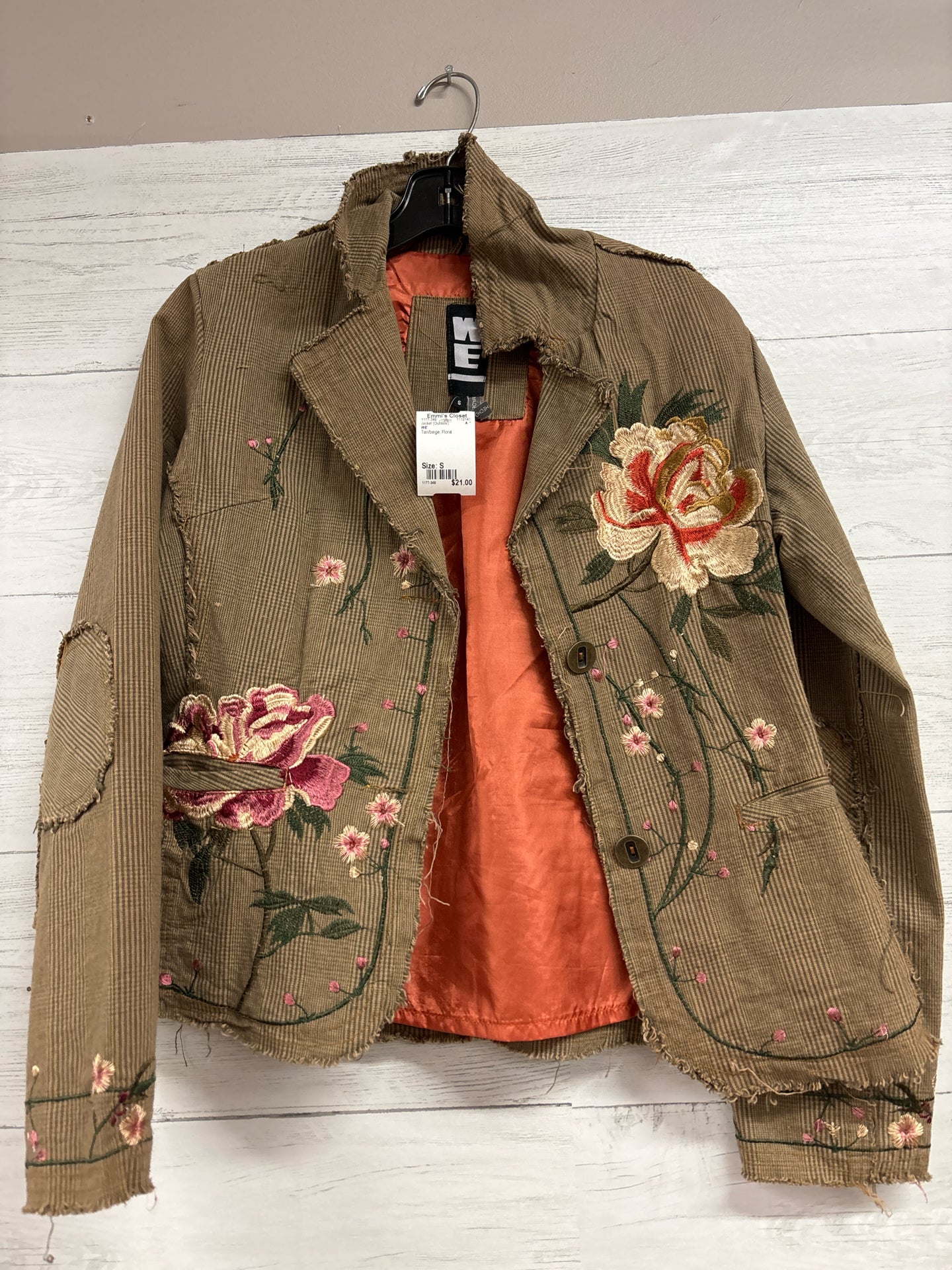 Size S WE Tan/beige Jacket (Outdoor)