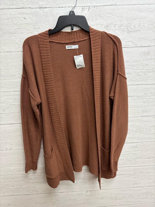 Size M Sonoma Brown Womens Cardigan