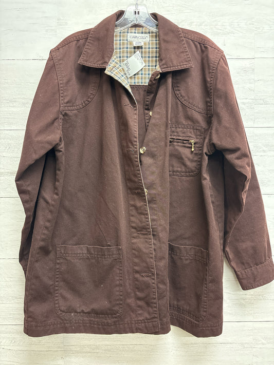 Size L Cabin Creek Brown Womens Jacket