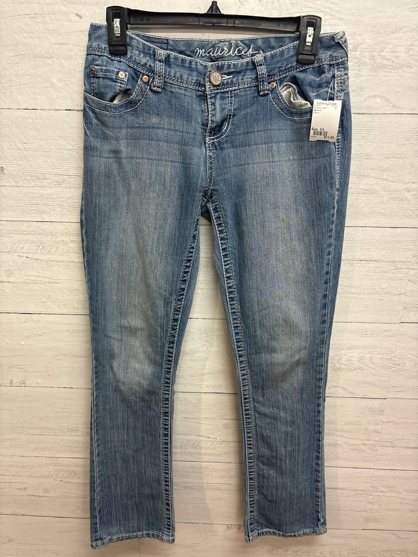 Size 3/4 Maurices Denim Womens Jeans