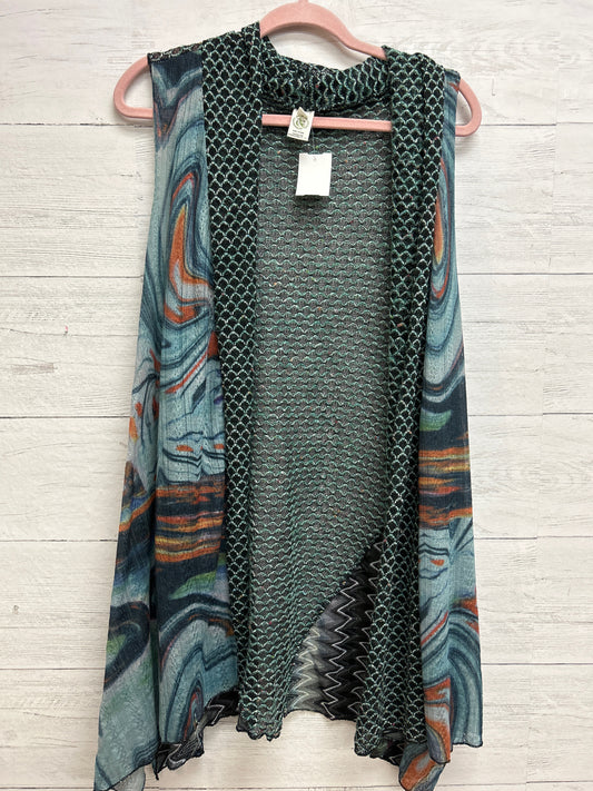 Size L this & that Green Cardigan