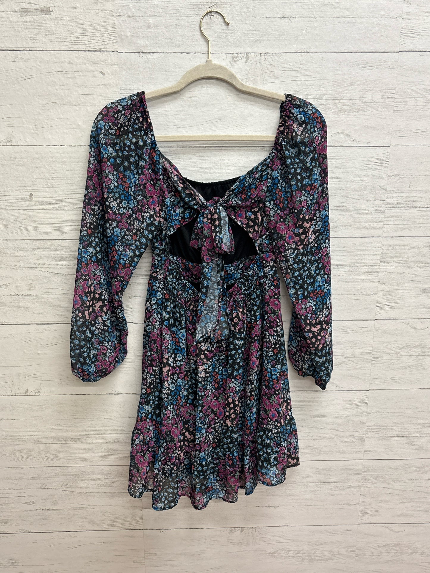Size S Jolt BLUE FLORAL Dress