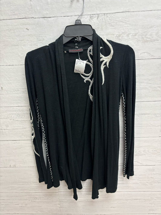 Size M Xtaren Black Womens Cardigan