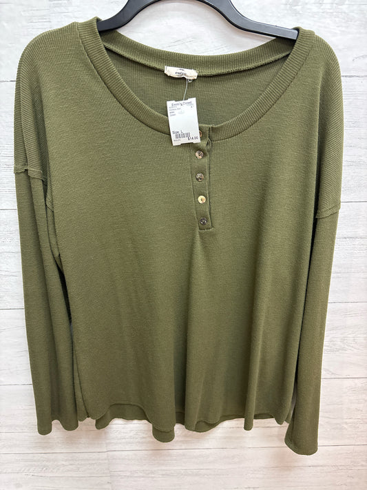 Size L entro Green Womens Shirt
