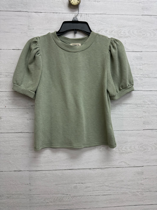 Size S Ginger G Green Shirt