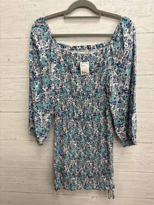 Size M Jessica Simpson Blue/Purple Dress