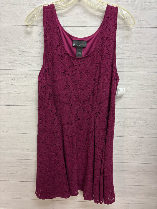 Size 20 Lane Bryant Purple Dress