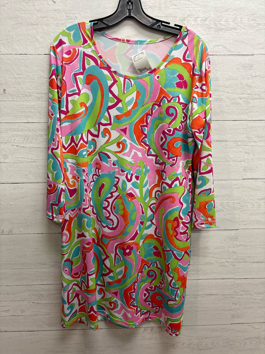Size L N/A Multi aqua Dress