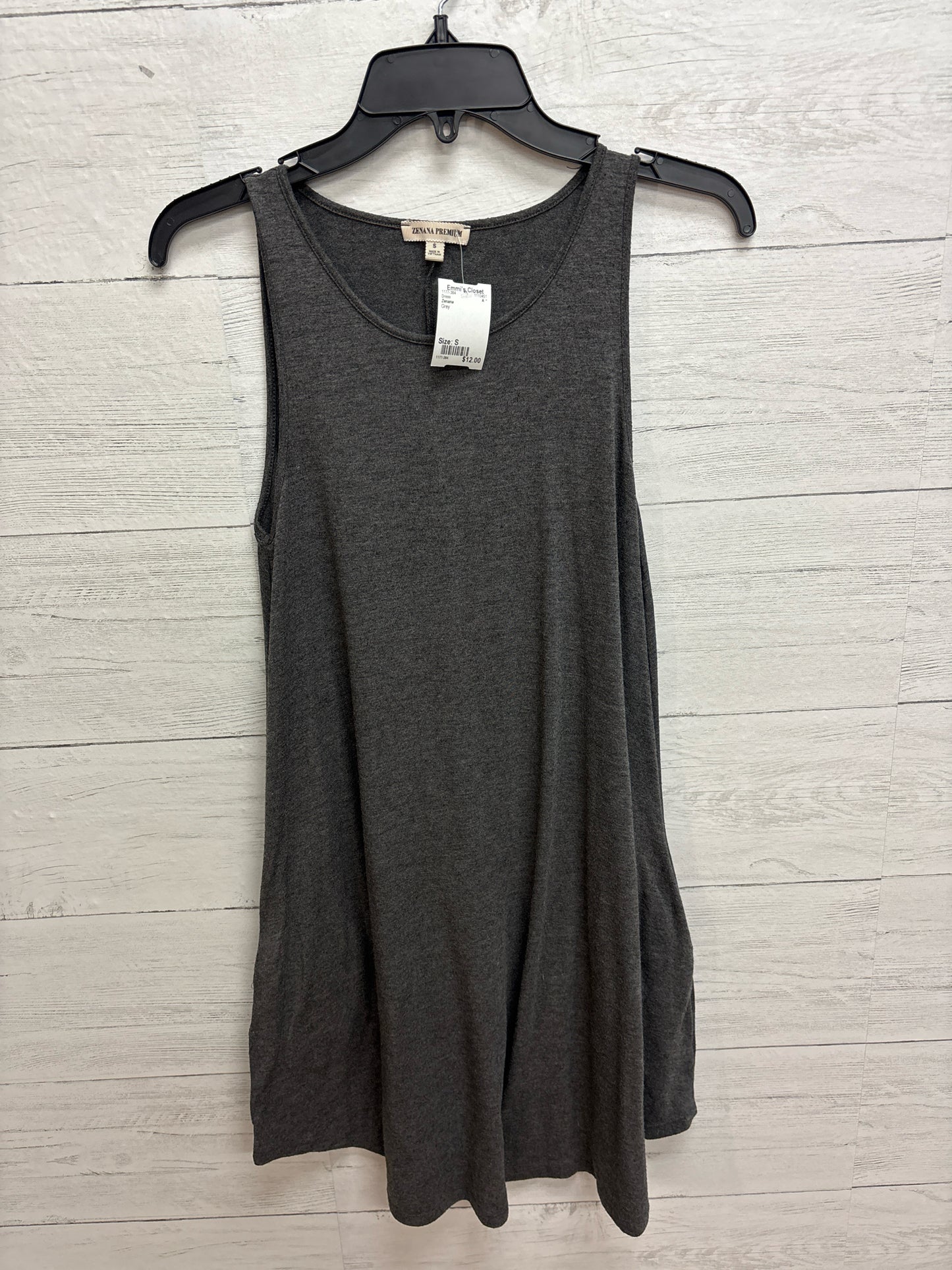 Size S Zenana Grey Dress