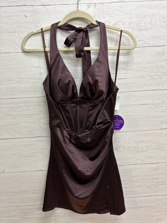 Size M Windsor Brown/purple Gown/Evening Wear