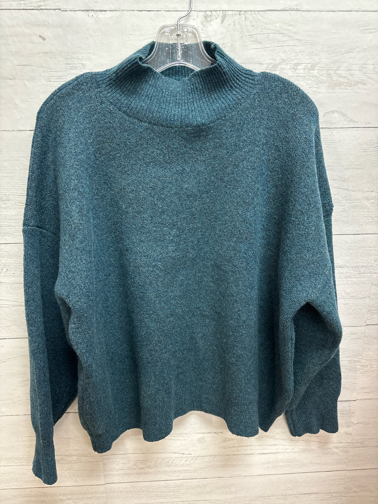 Size L Philosophy Teal Womens Sweatshirt
