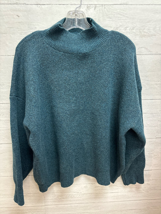 Size L Philosophy Teal Womens Sweatshirt