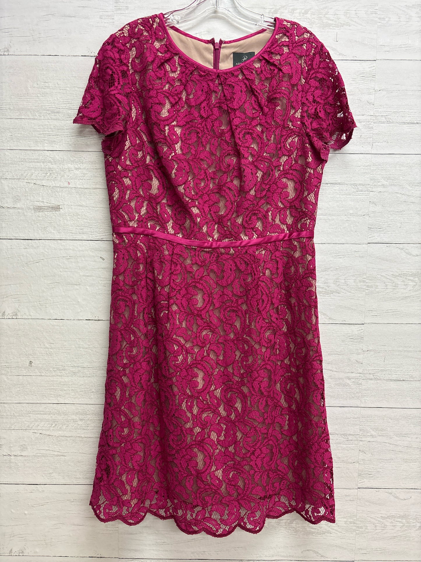 Size 16 Adrianna Papell Pink Dress
