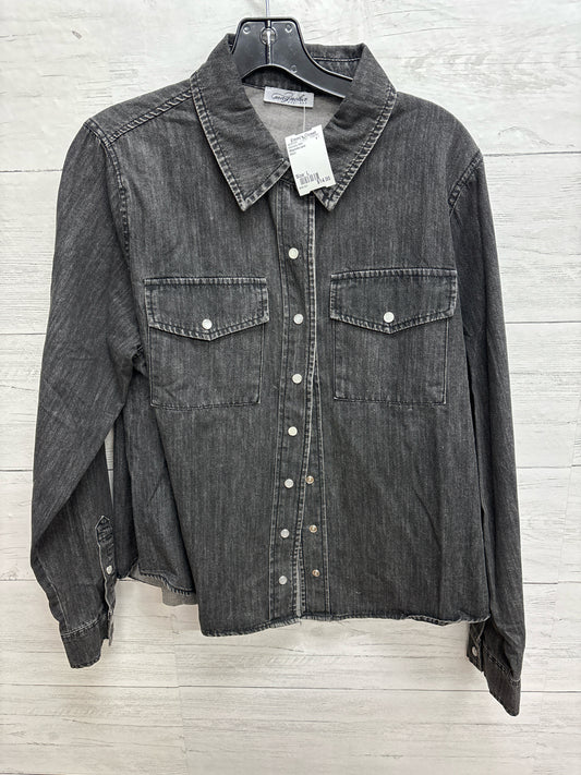 Size L Magnolia Lane Black Womens Shirt