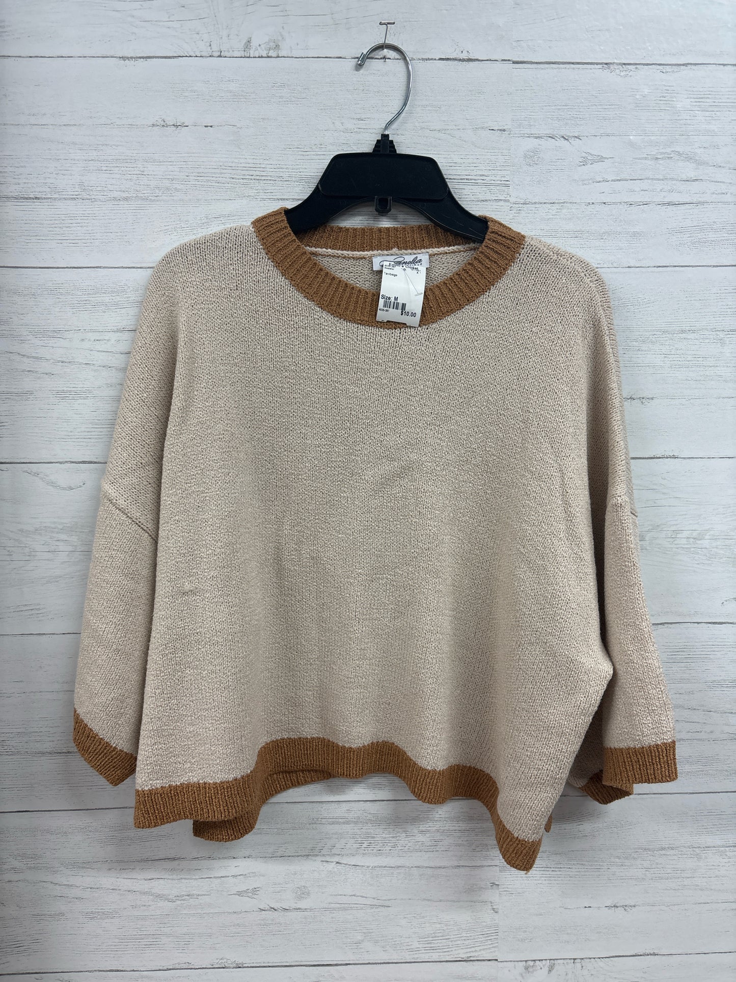 Size M Tan/beige Sweater