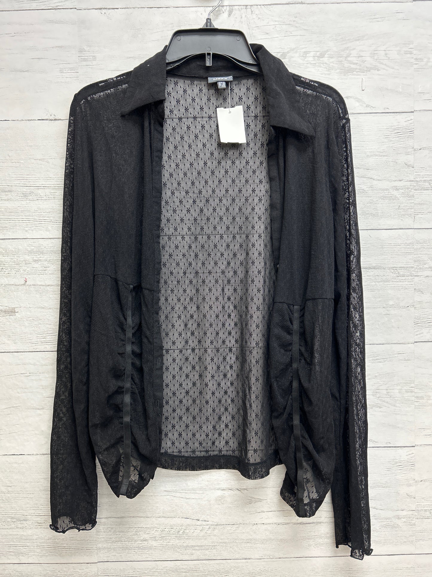 Size XL Maxx Black Cardigan