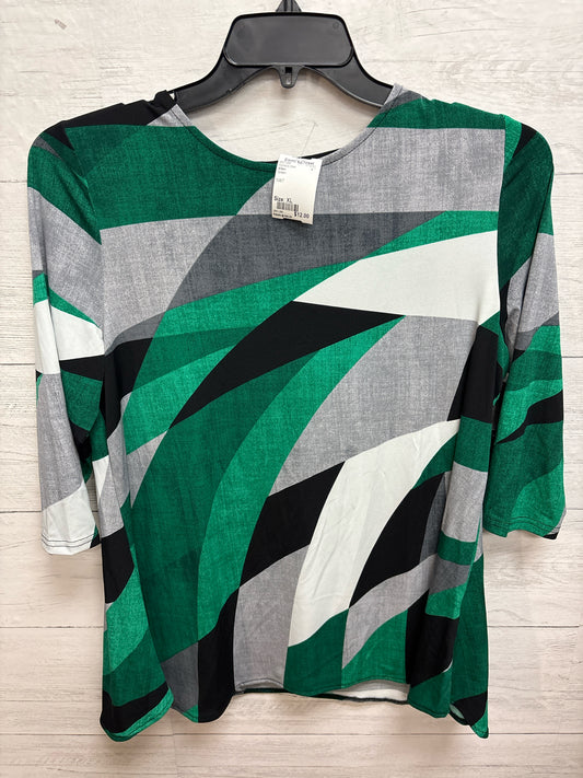 Size XL Alfani Green Womens Shirt