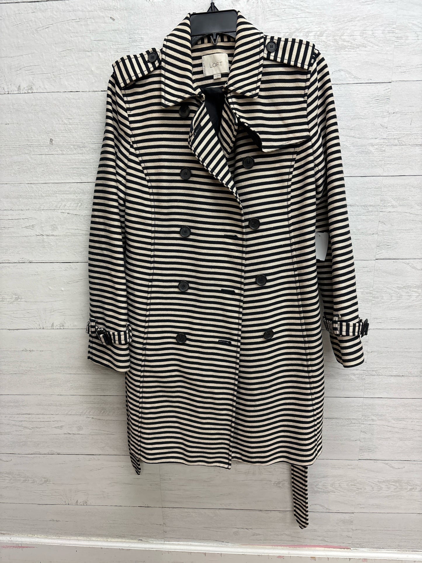 Size M Loft Navy/White Womens Jacket