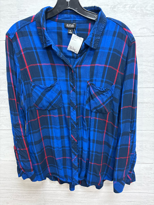 Size XL a.n.a Black Womens Shirt