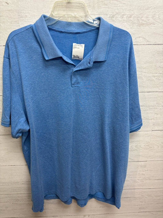 Size XXL MEMBERS MARK Blue Mens Shirt