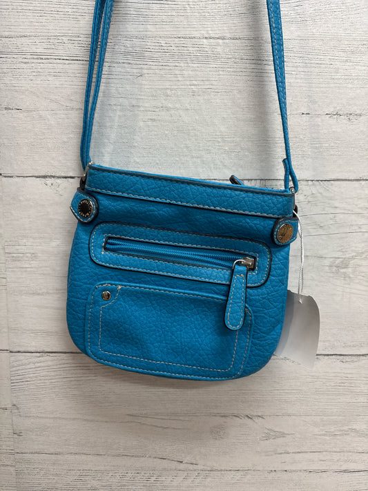 Rosette Blue Purse