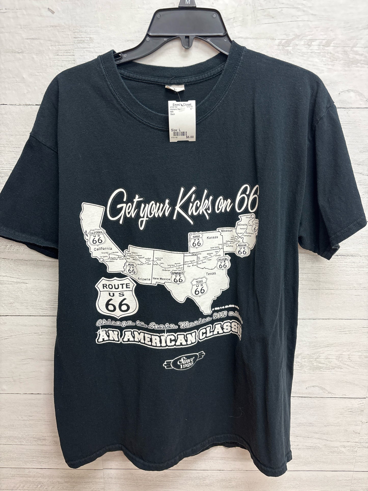 Size L N/A Black Womens Shirt