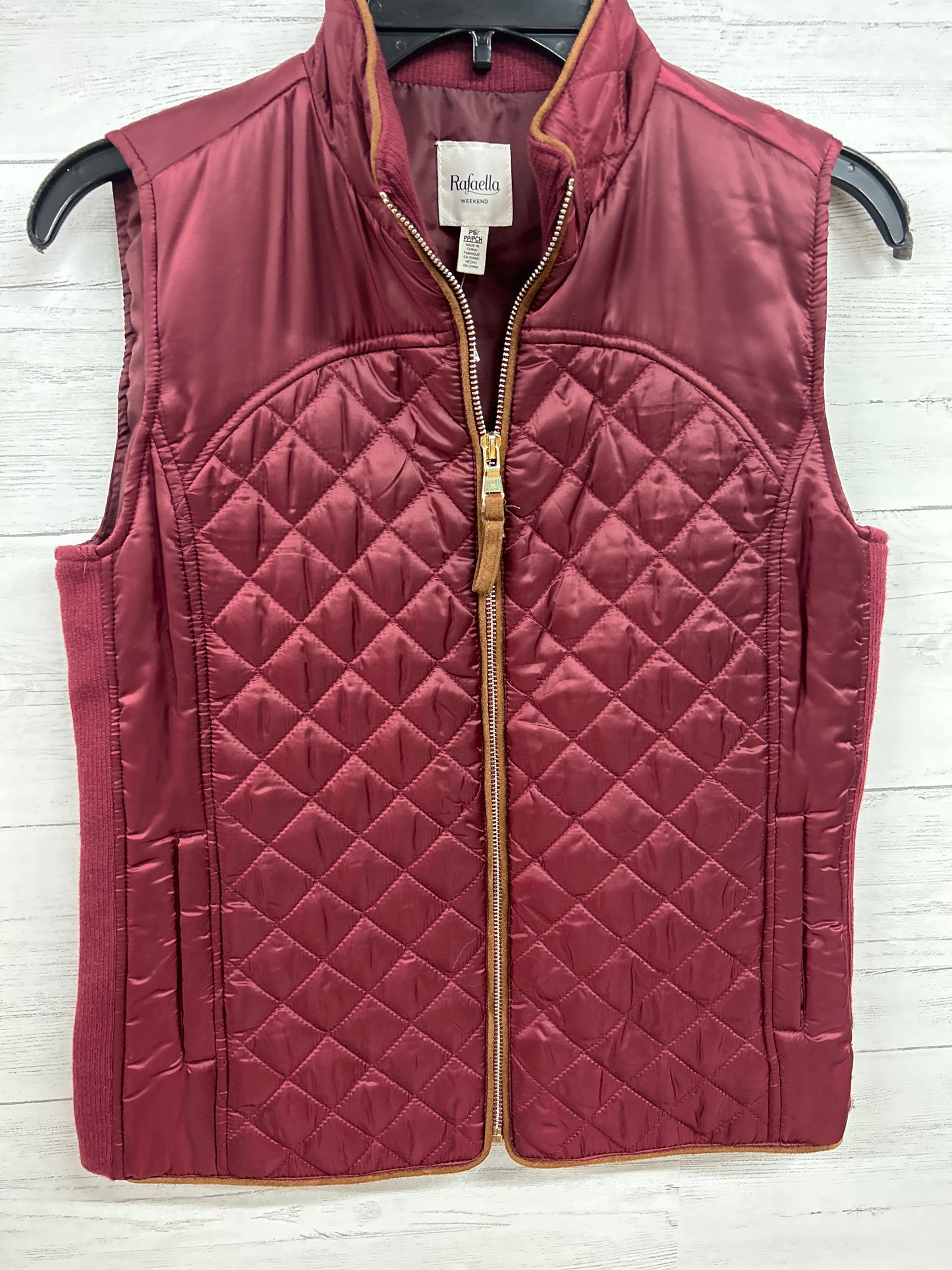 Size S Rafael maroon Vest