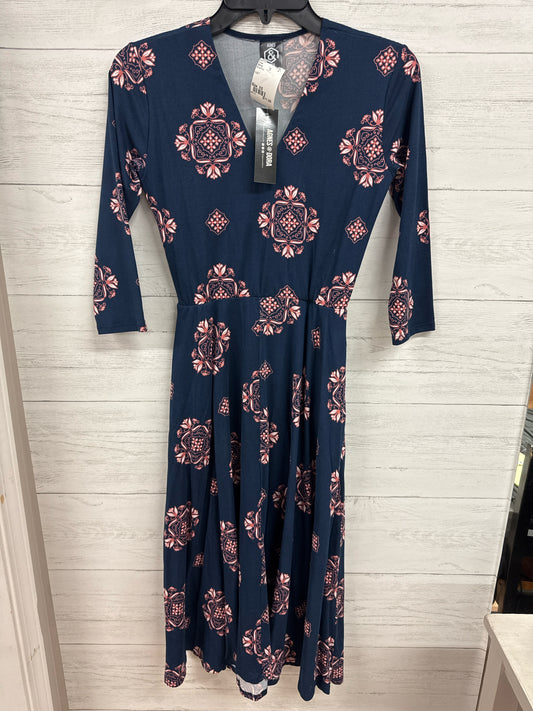 Size XS Agnes Blue/Pink Dress