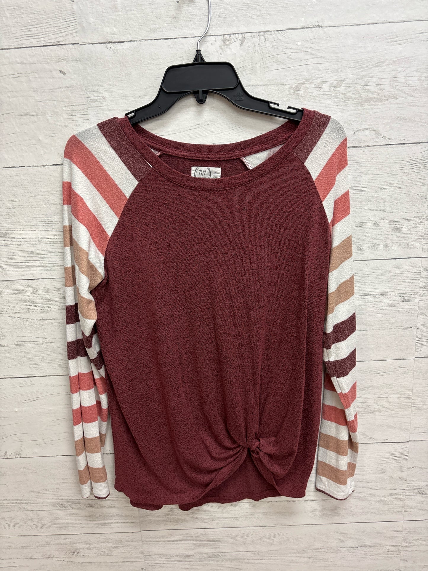 Size M Maurices maroon Womens Shirt
