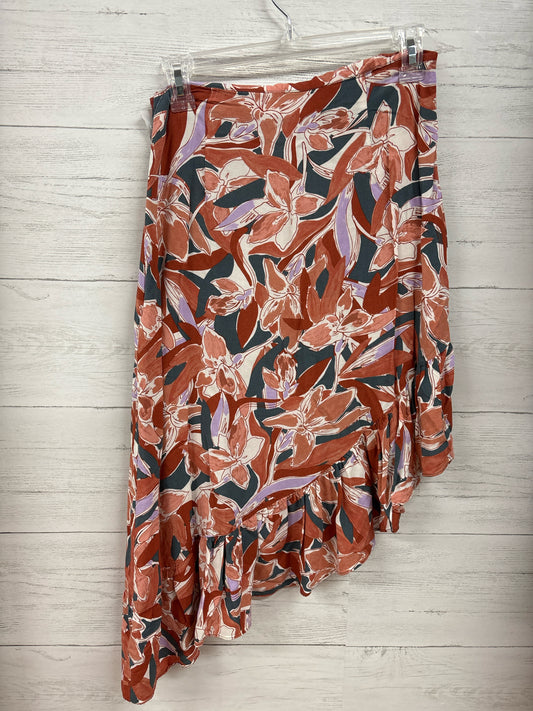 Size S Nine West Orange Skirt