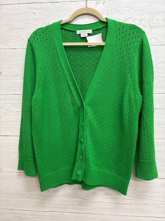Size XL Liz Claiborne Green Womens Cardigan