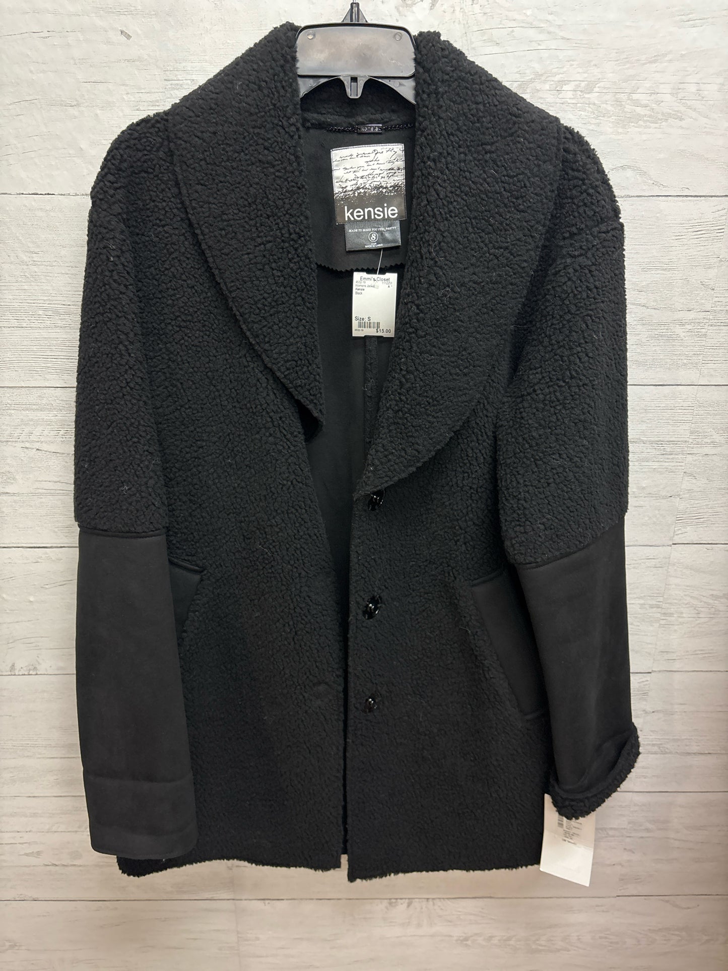 Size S Kensie Black Womens Jacket