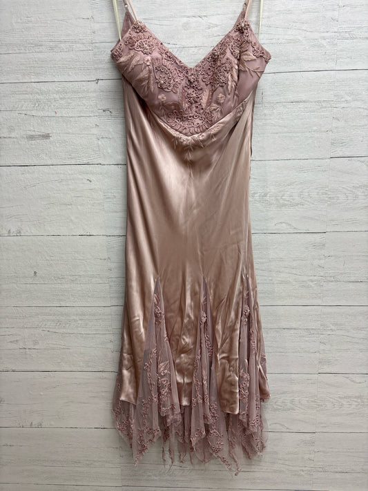 Size 12 SUE WONG Pink Gown