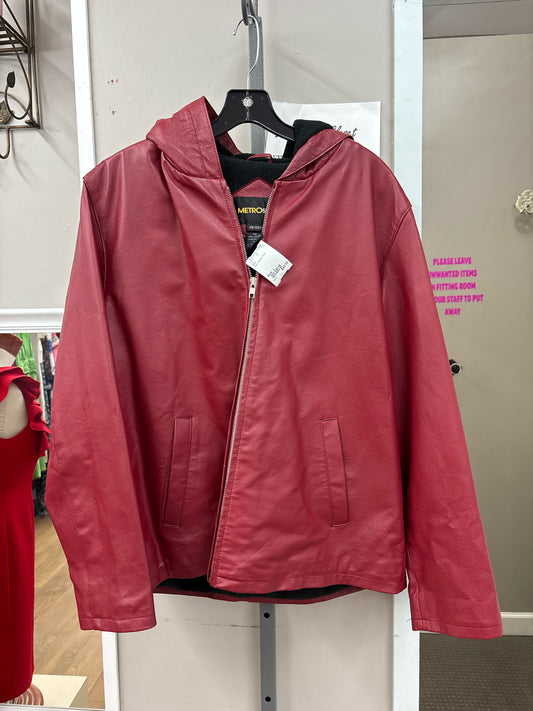 Size L Metro Red Coat