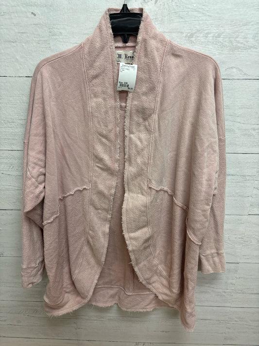 Size S/M m. rena Pink Womens Cardigan