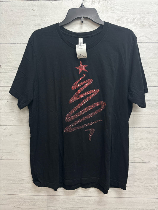 Size XL Canvas Black Womens Shirt