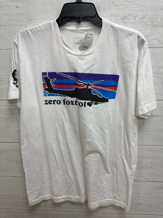Size L Built for hardf&cks White Mens Shirt