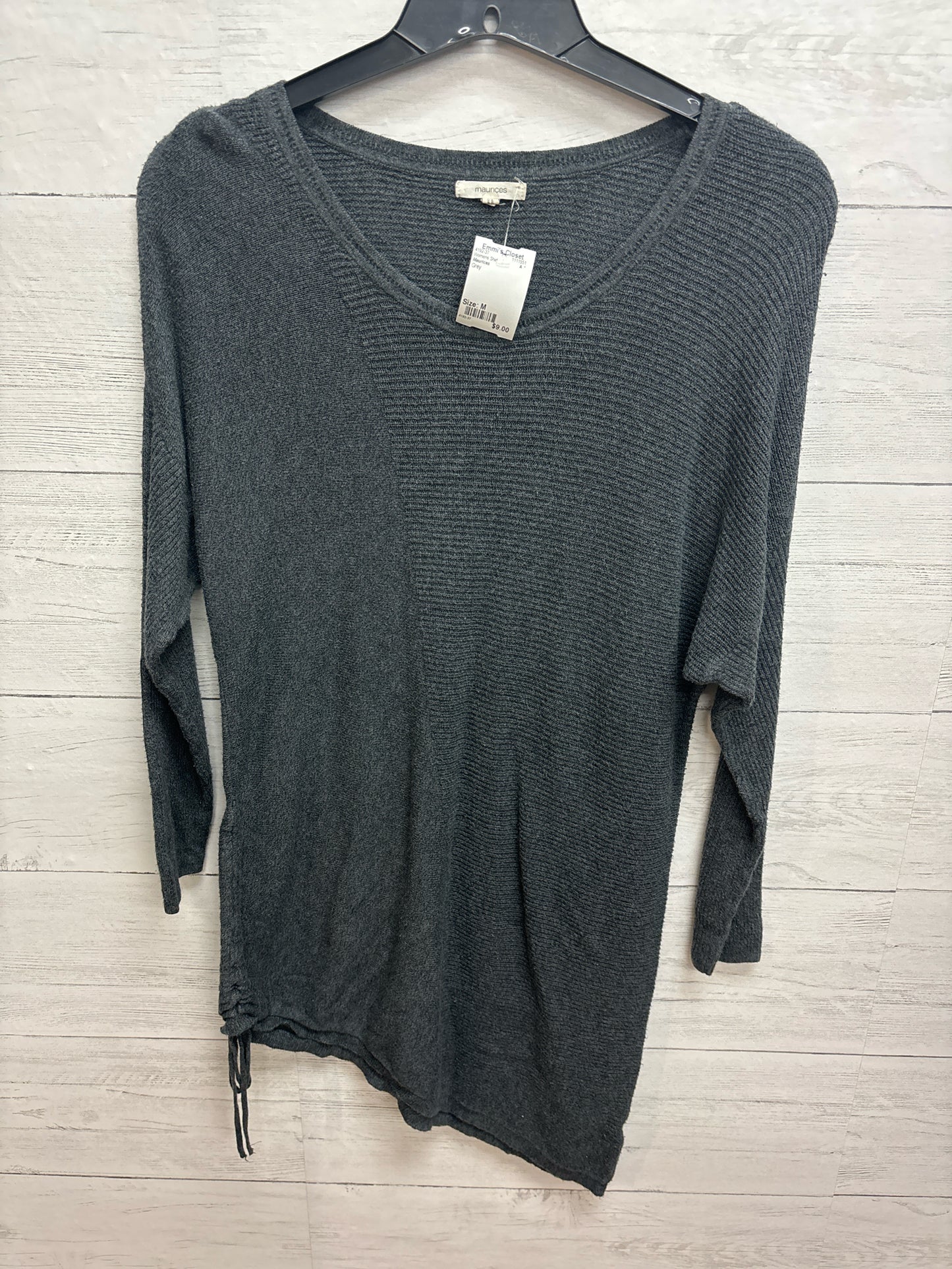 Size M Maurices Grey Womens Shirt