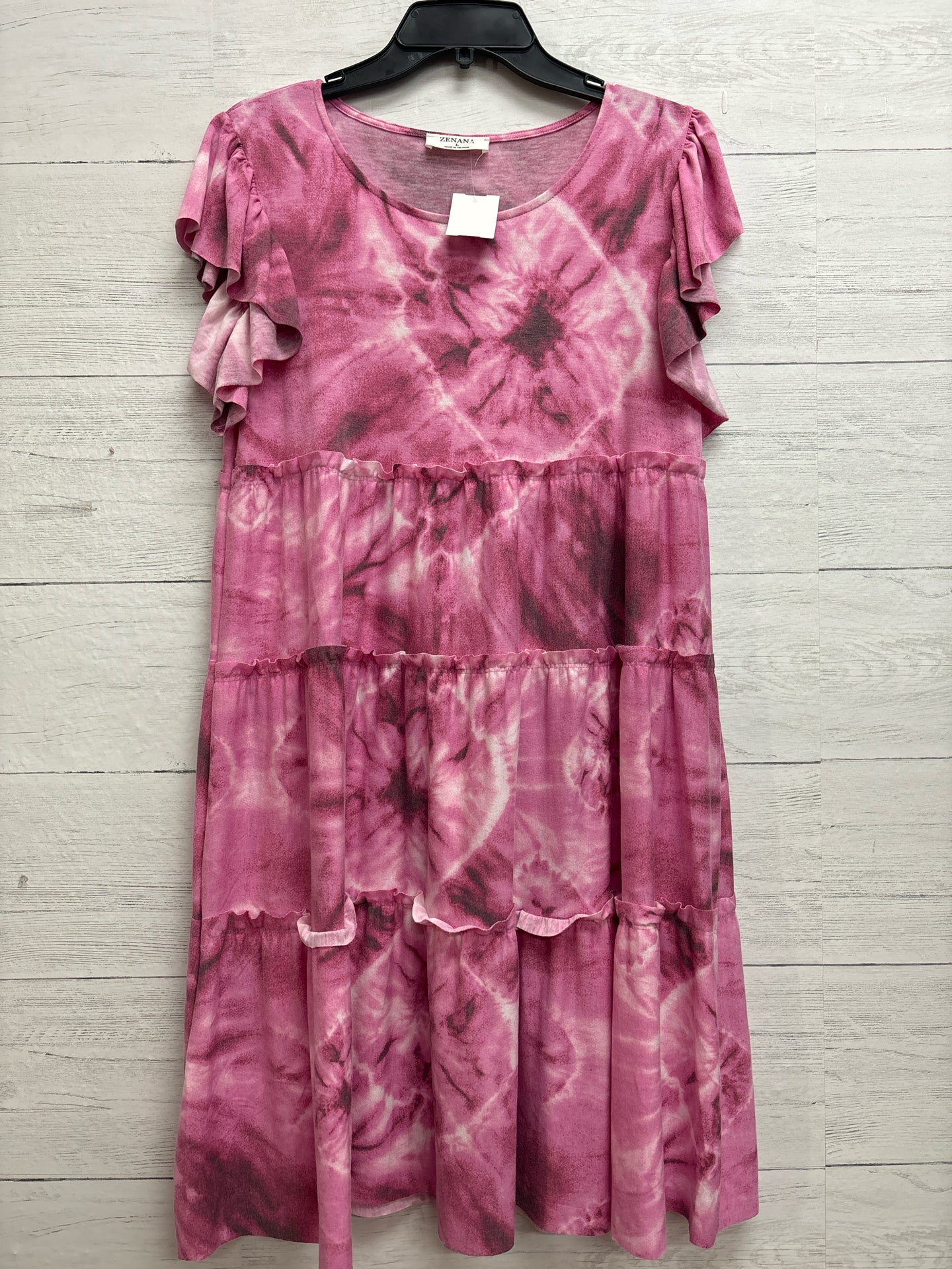 Size L Zenana Pink Dress