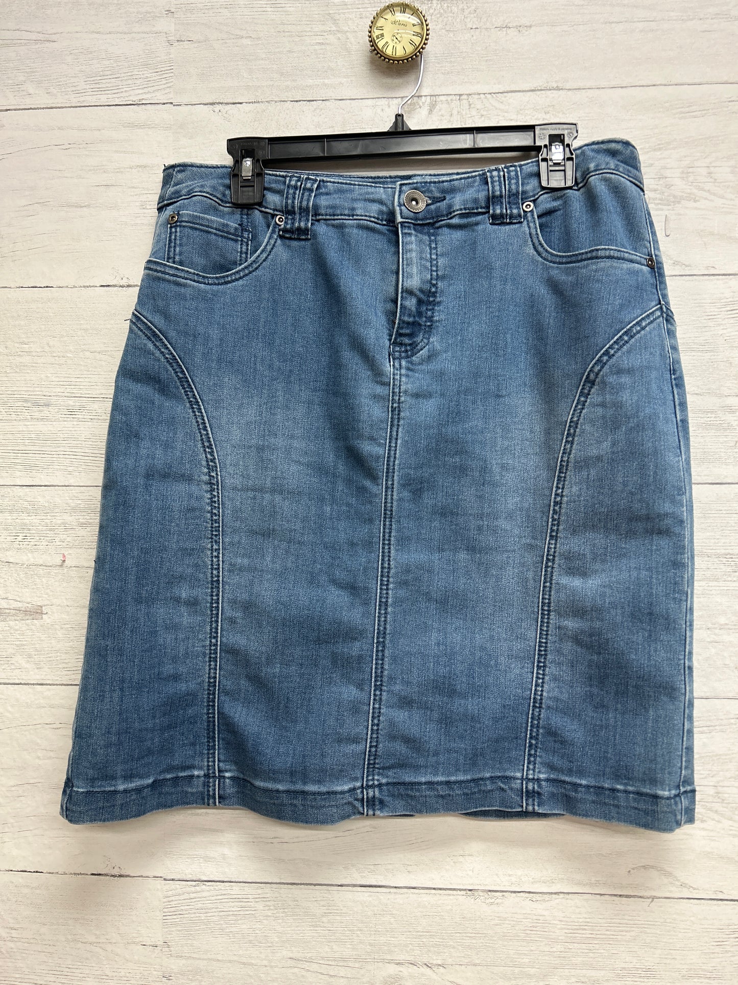 Size 12 Christopher & Banks Denim Skirt