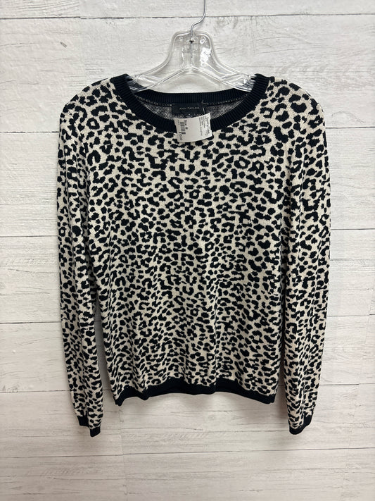 Size M Ann Taylor Black/White Womens Sweater