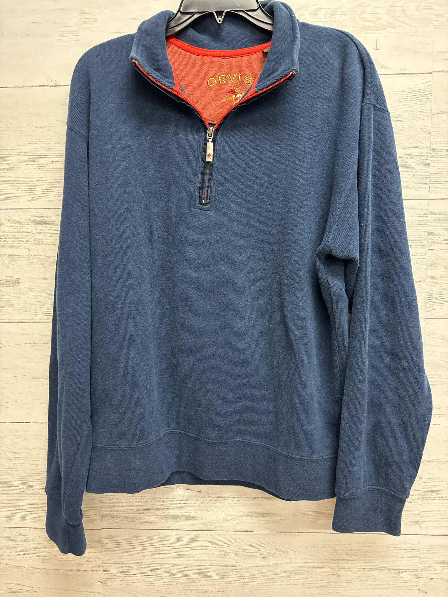 Size M Orvis Blue Mens Sweater