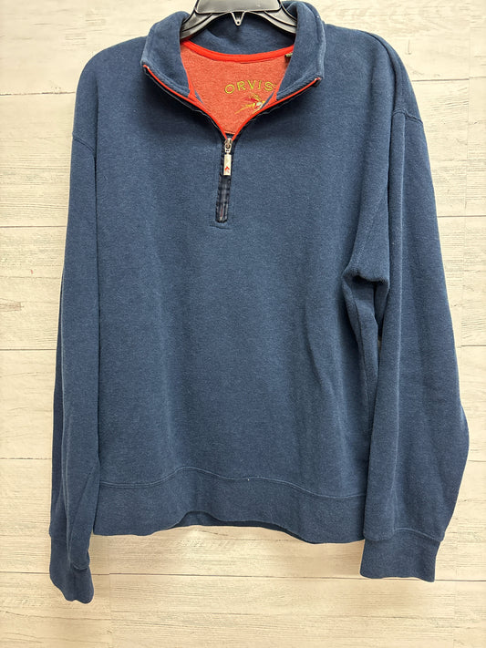 Size M Orvis Blue Mens Sweater