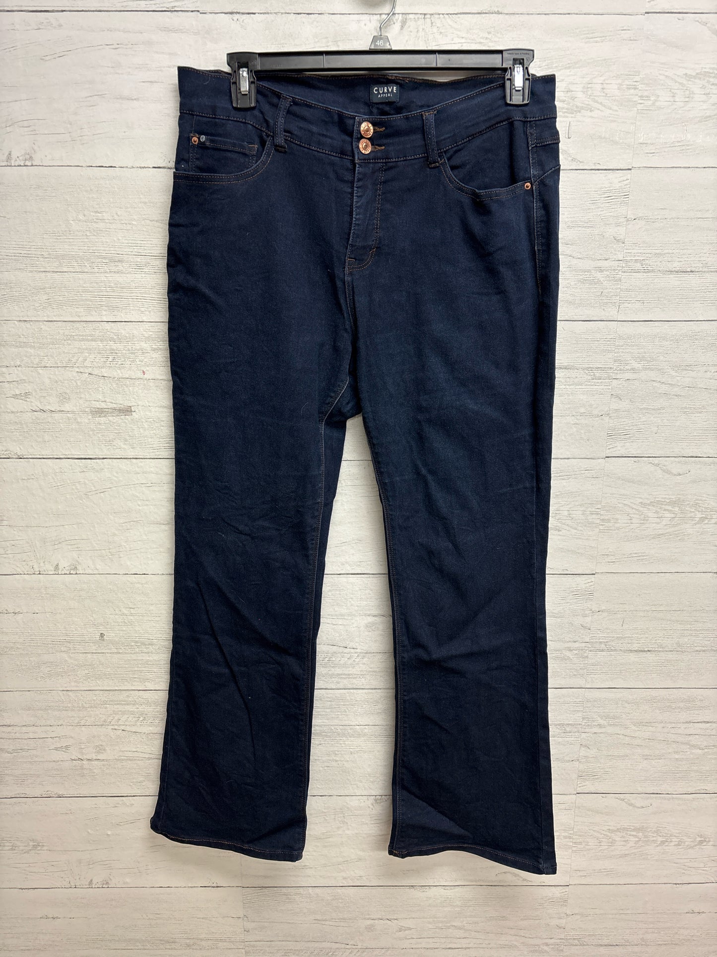 Size 14 CURVE APPEAL Denim Womens Jeans